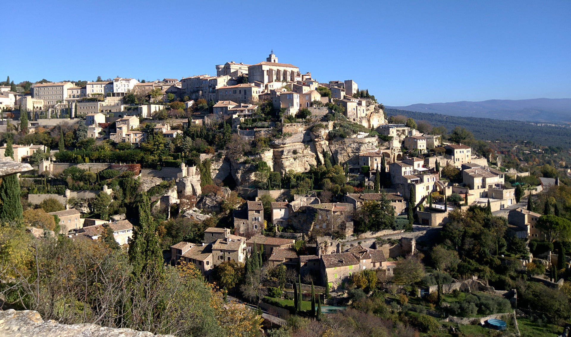 un des plus beaux villages de france, Gordes, luberon, provence